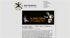 Desktop Screenshot of movementinexile.com